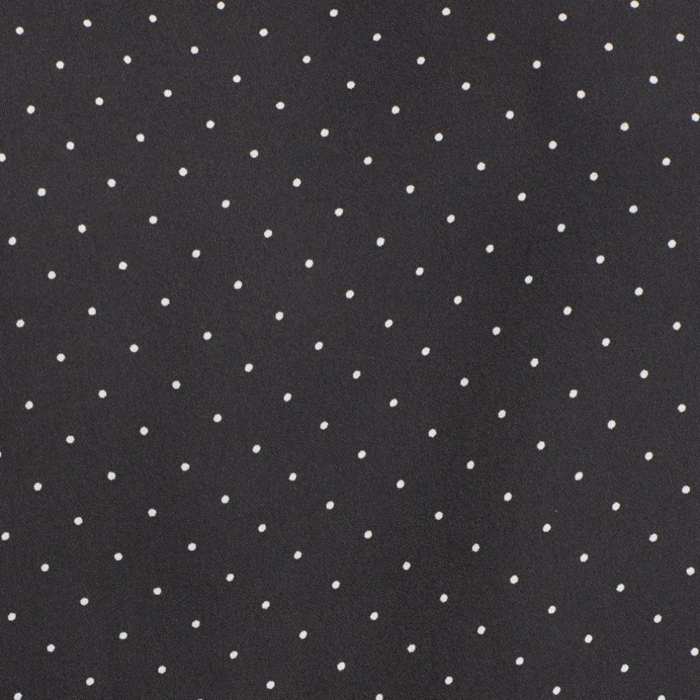 CeCe Womens Short Sleeve Polka Dot Collared Blouse Navy Blue White Size Medium - Picture 11 of 11